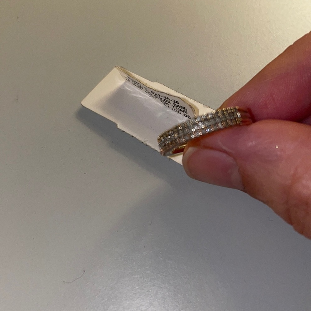 Tri color 10k ring